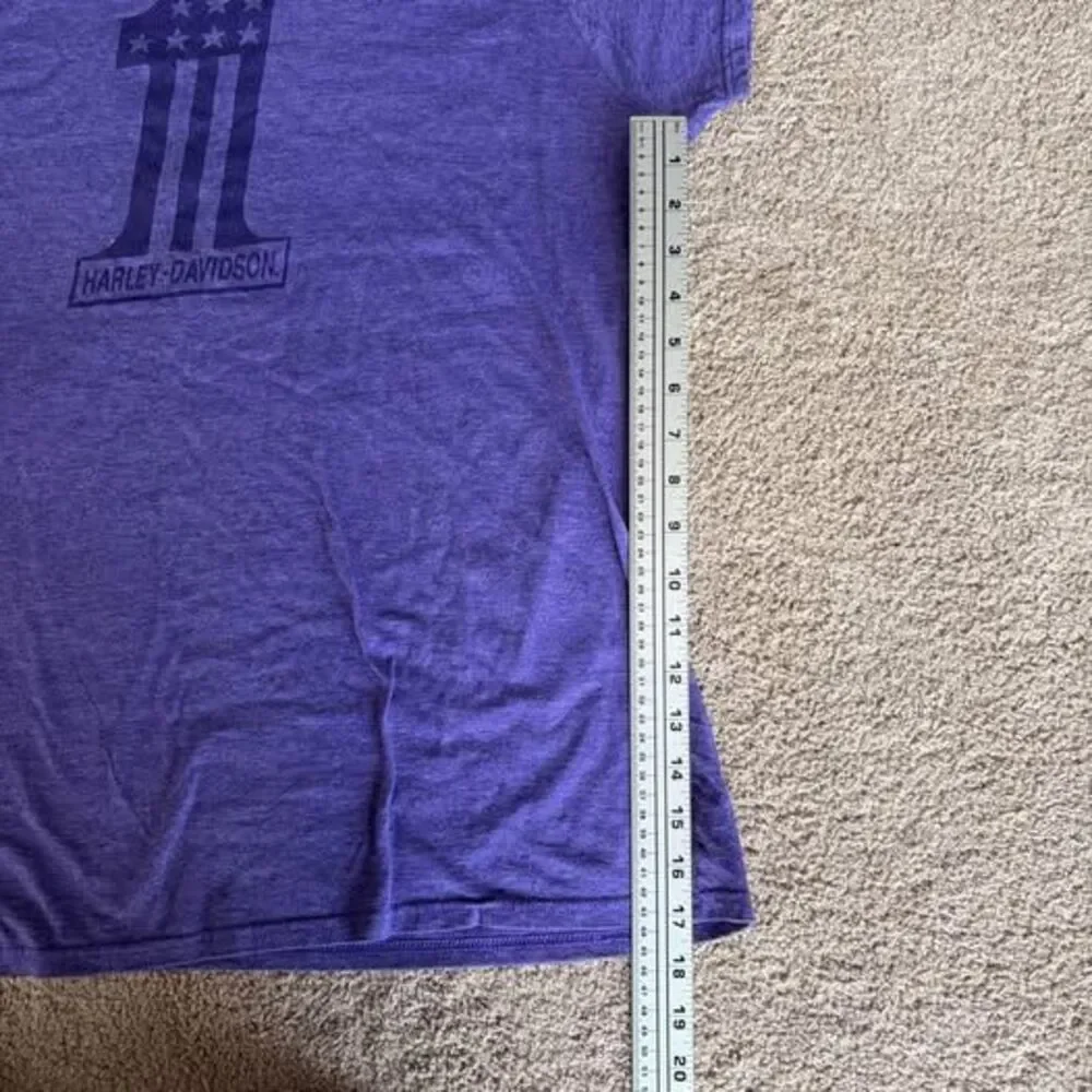 Women’s XXL Harley Davidson Shirt (PURPLE)